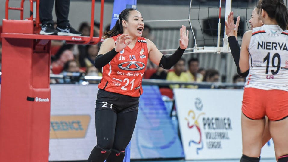 Cess Robles gives Chery Tiggo huge lift to net first win in PVL Invitational